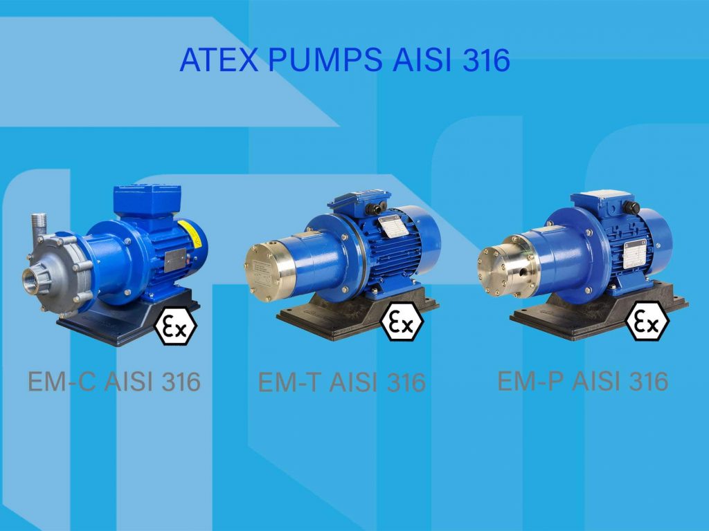 GemmeCotti ATEX pumps in AISI 316