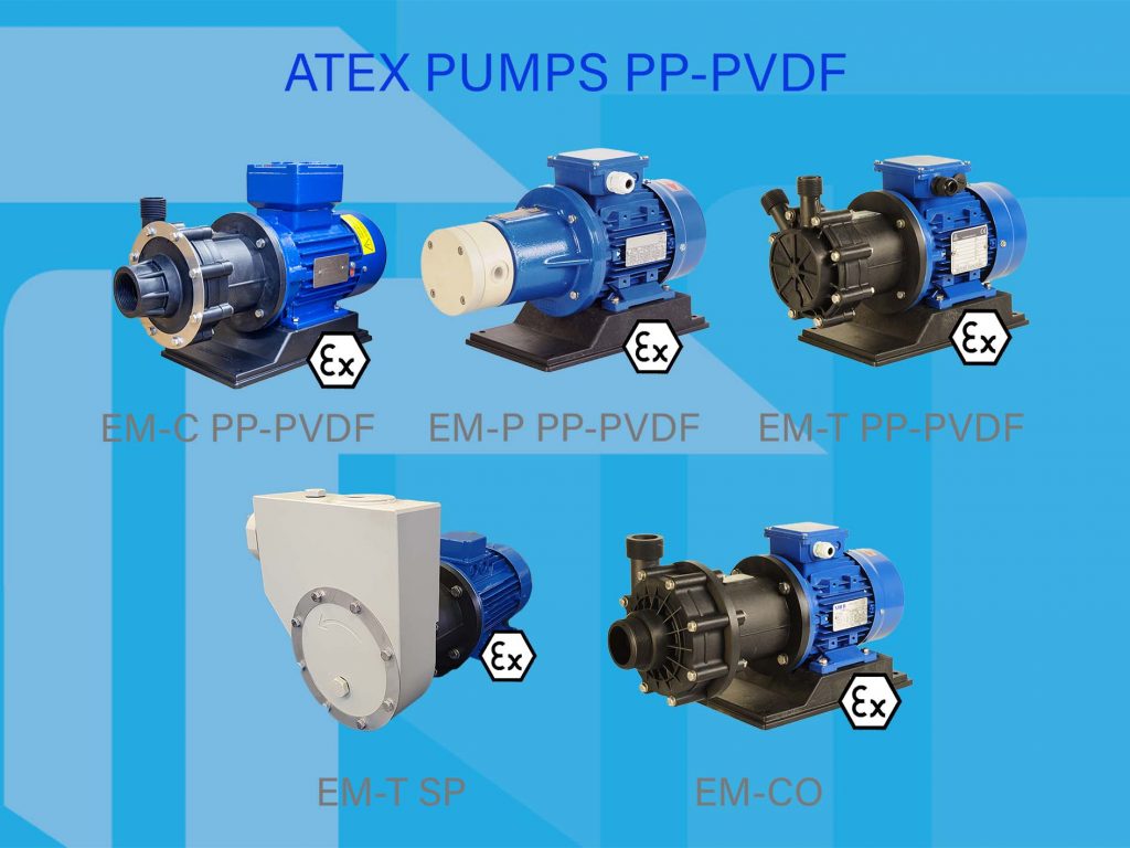 GemmeCotti ATEX pumps in PP PVDF