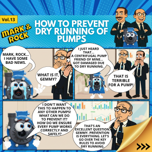 HOW TO PREVENT DRY RUNNING OF PUMPS