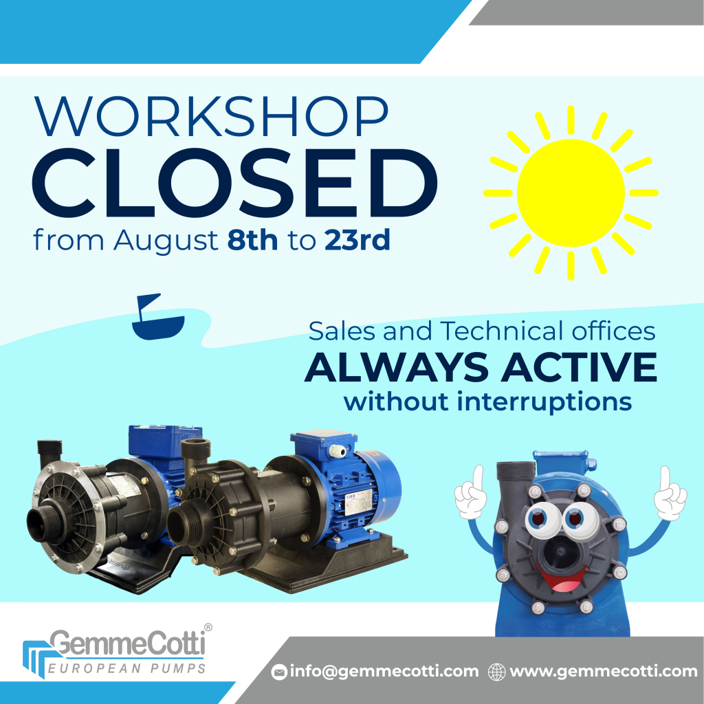 GemmeCotti summer closure schedule for August 2026